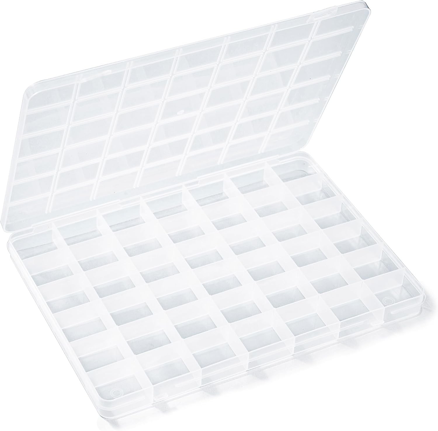 Plastic Bead Organizer Storage Box With Dividers