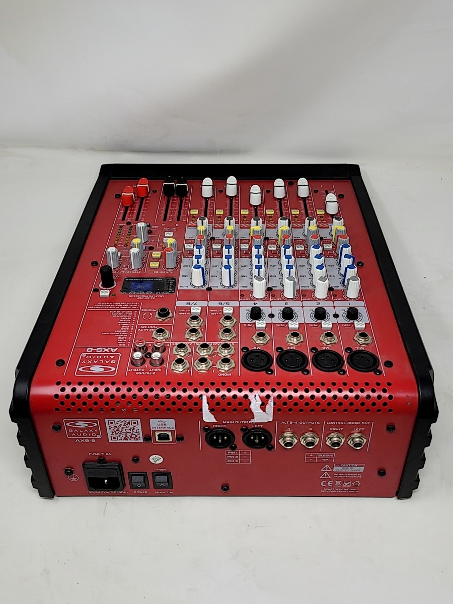 GALAXY AUDIO AXS-8 Channel Mixer SEE NOTES
