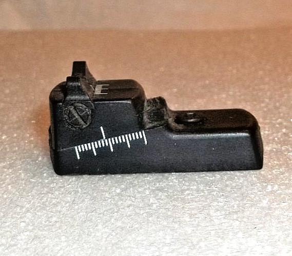 Knight LK-93 Inline Muzzleloader Adjustable Rear Sight With Mounting Screw