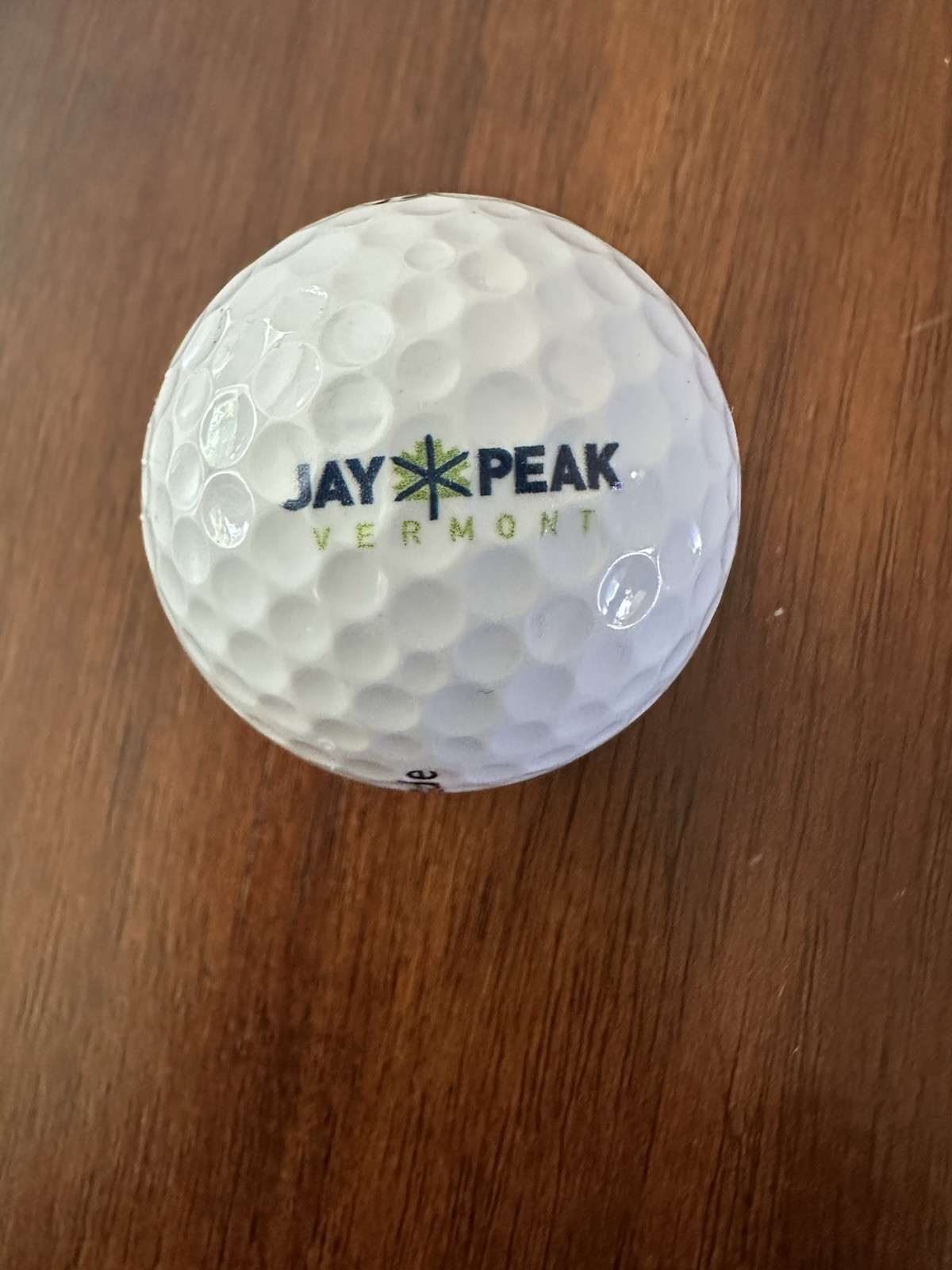 Jay Peak Vermont Resort Logo Golf Ball