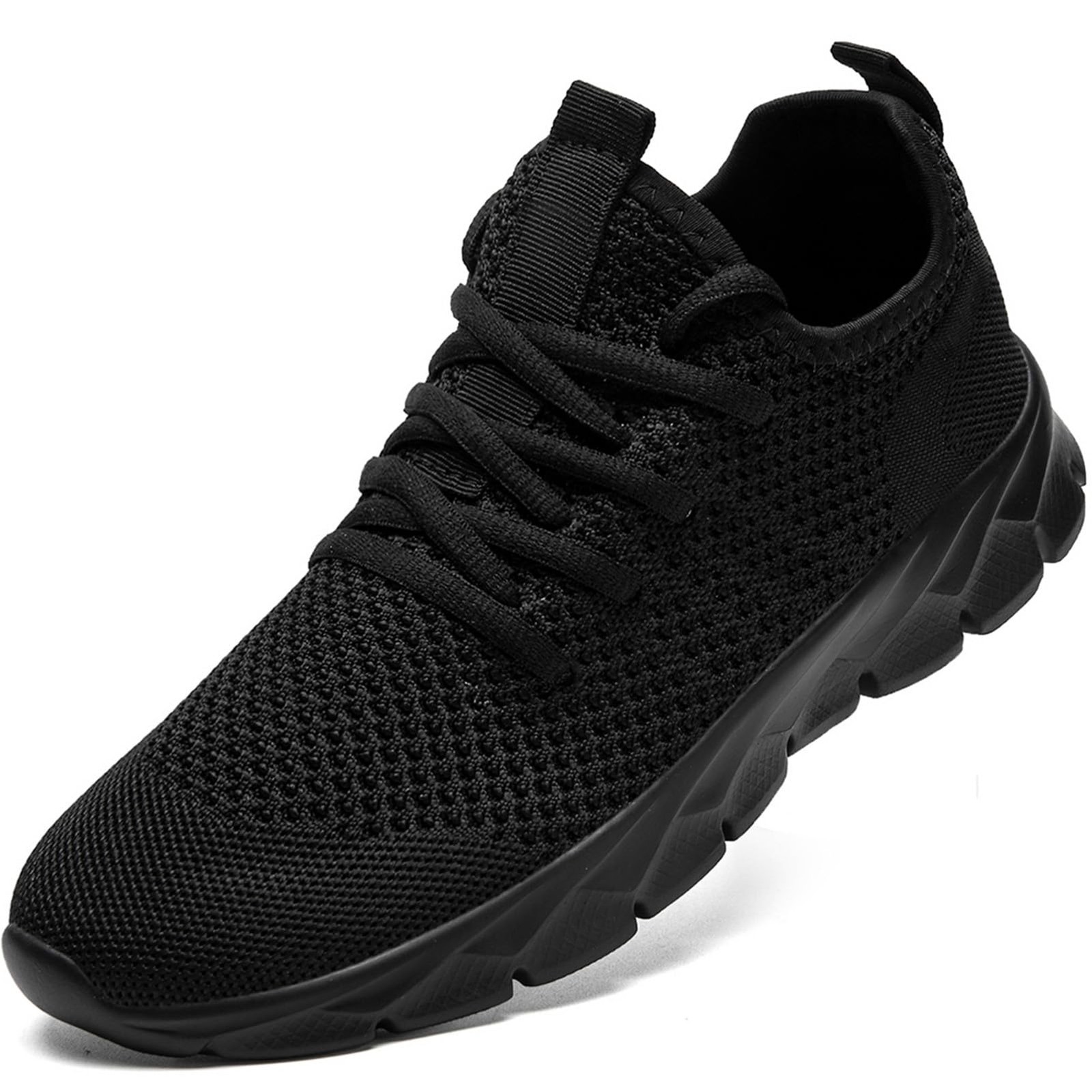 YITUHIO Running Shoes for Mens Fashion Sneakers Tennis Walking 12, Black