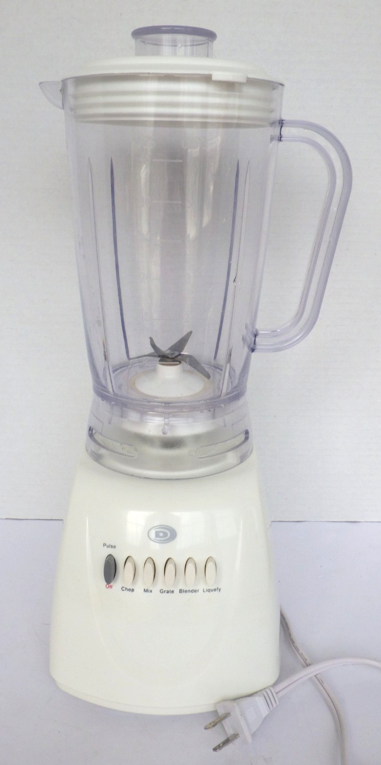 Durabrand 5 Speed Blender with Pulse 48 oz. Capacity White