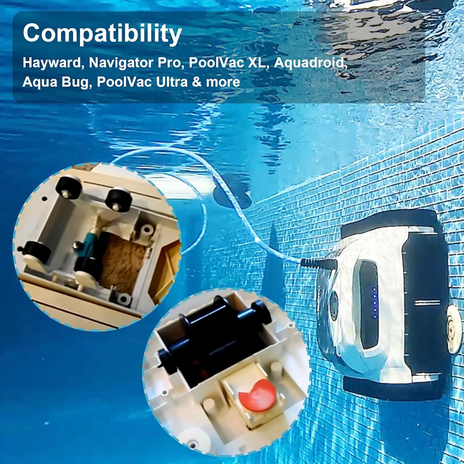 Replacement For Hayward AXV621DAT Pool Vac A-Frame/Turbine Kit