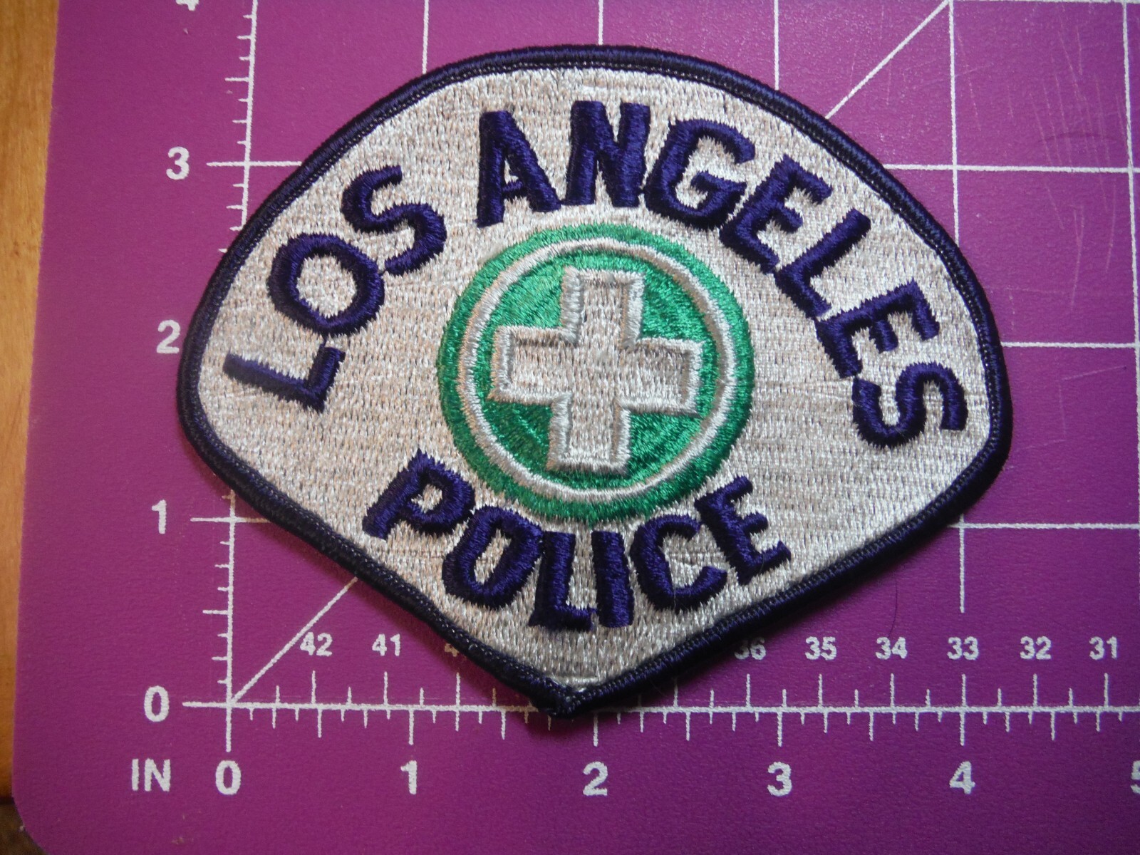 Los Angeles medical green cross patch