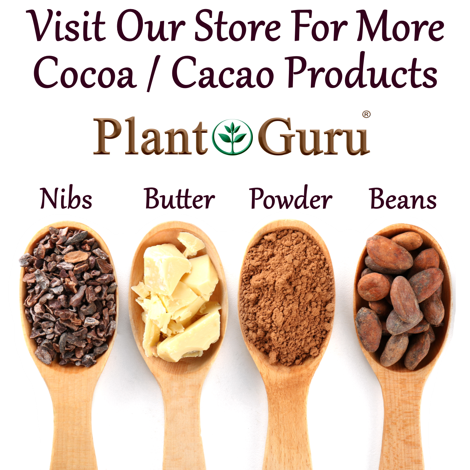 Raw Cocoa Butter 8 oz. 100% Pure Natural Unrefined Organic FOOD GRADE Cacao Bean
