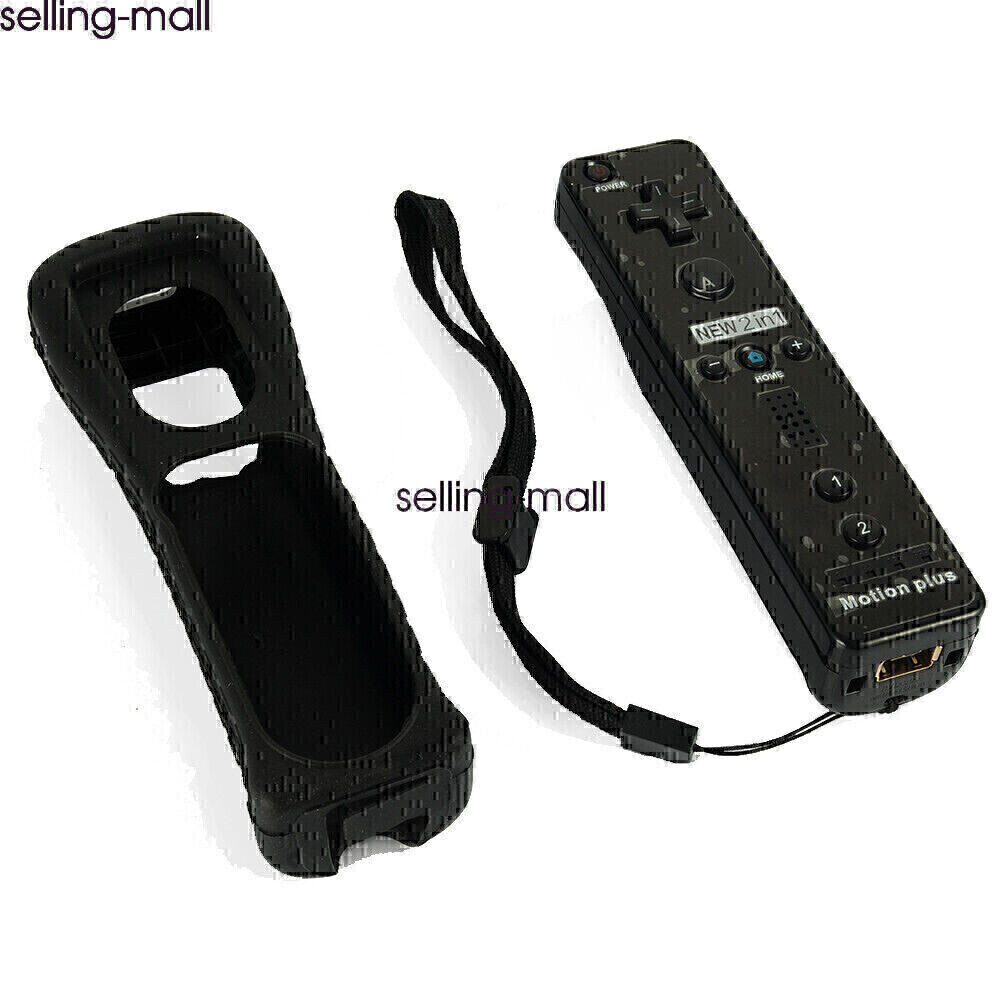 Built-in Motion Plus Wii Remote & Nunchuck Controller for Wii Wii U Console