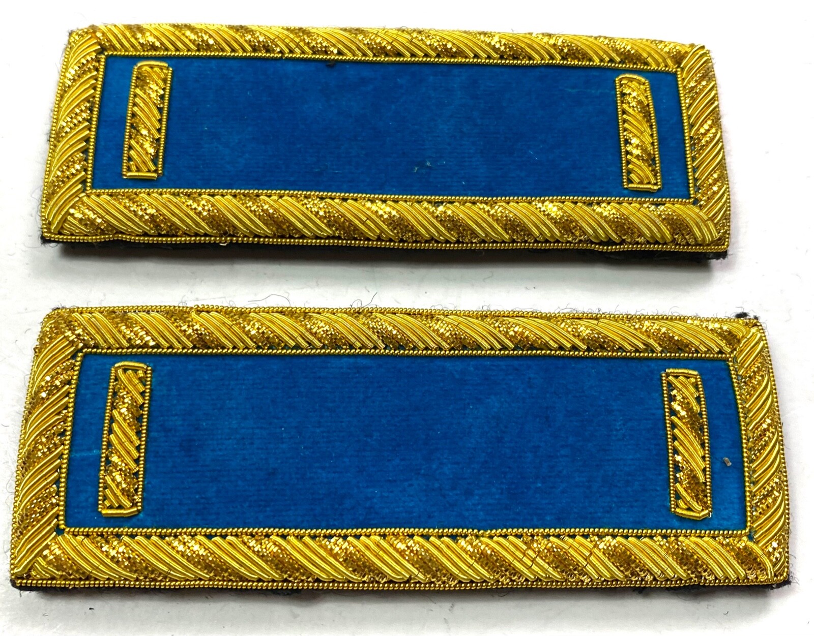 INDIAN WARS US ARMY M1866 INFANTRY 1ST LIEUTENANT TUNIC SHOULDER BOARDS W/CILPS
