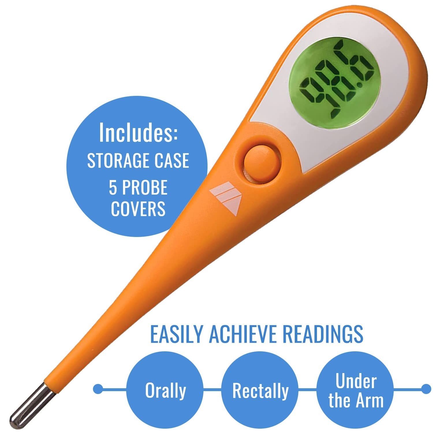 6 Pack- DMI 8-Second Ultra Premium Digital Thermometer