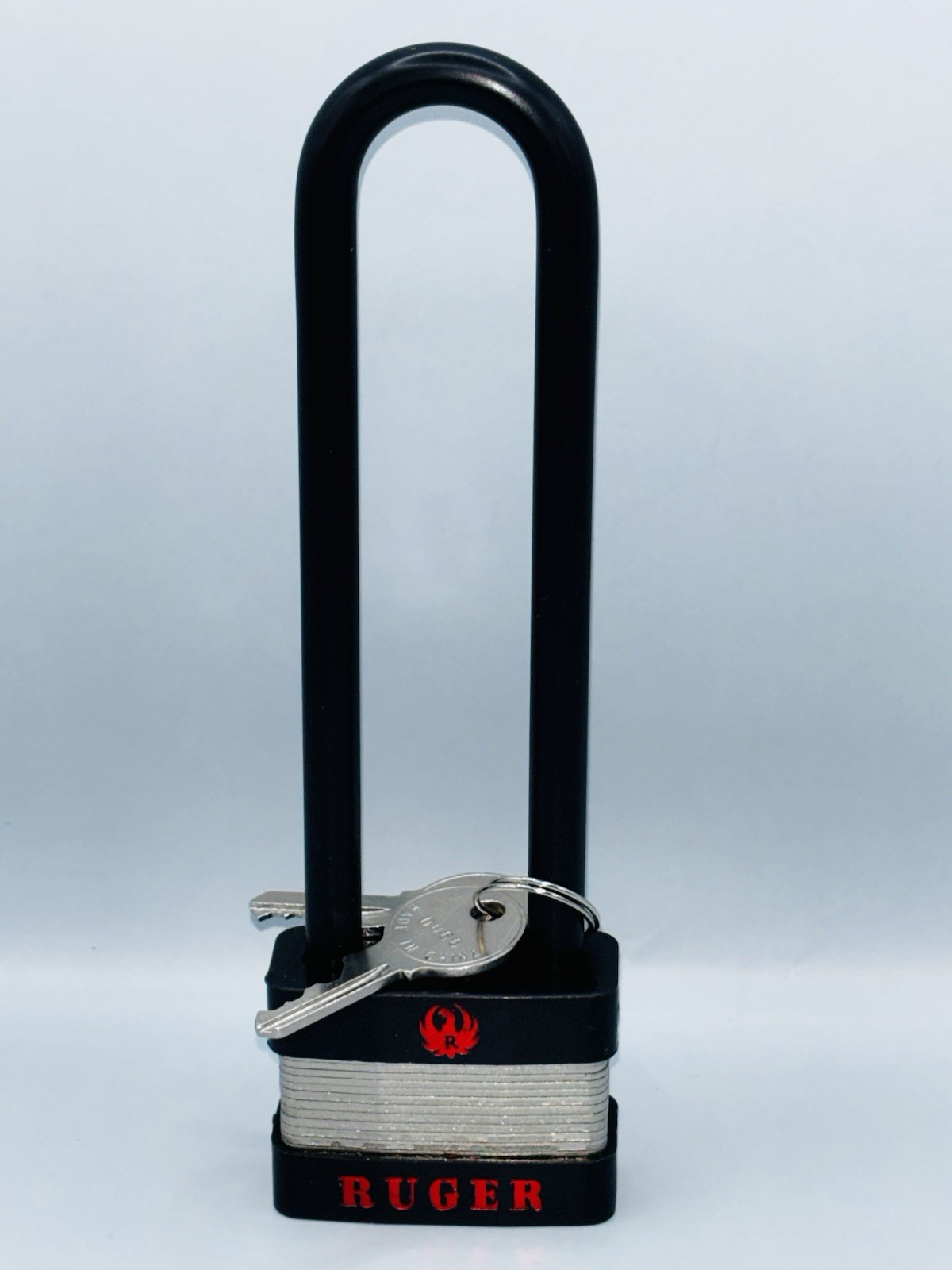 RUGER 5050 Gun Lock New W/2 Keys 5" x 50mm Ruger Handgun Pistol Padlock