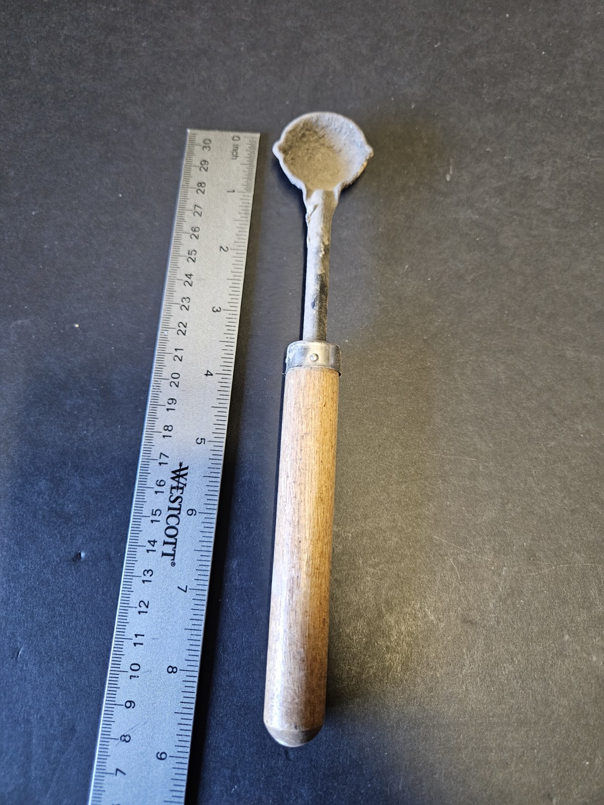 Vintage Hand Reloading Lead Bullet Mold Dipper