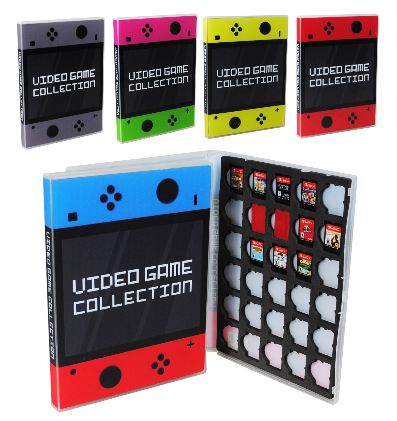 Nintendo Switch Cartridge Case, Holds 30 Video Games - Console