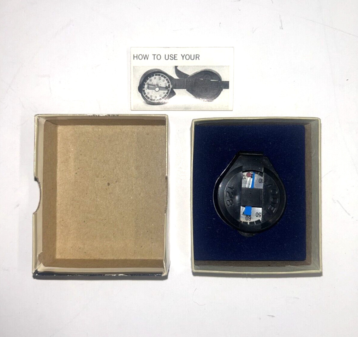Vintage Polaroid Development timer #128 Original Packaging