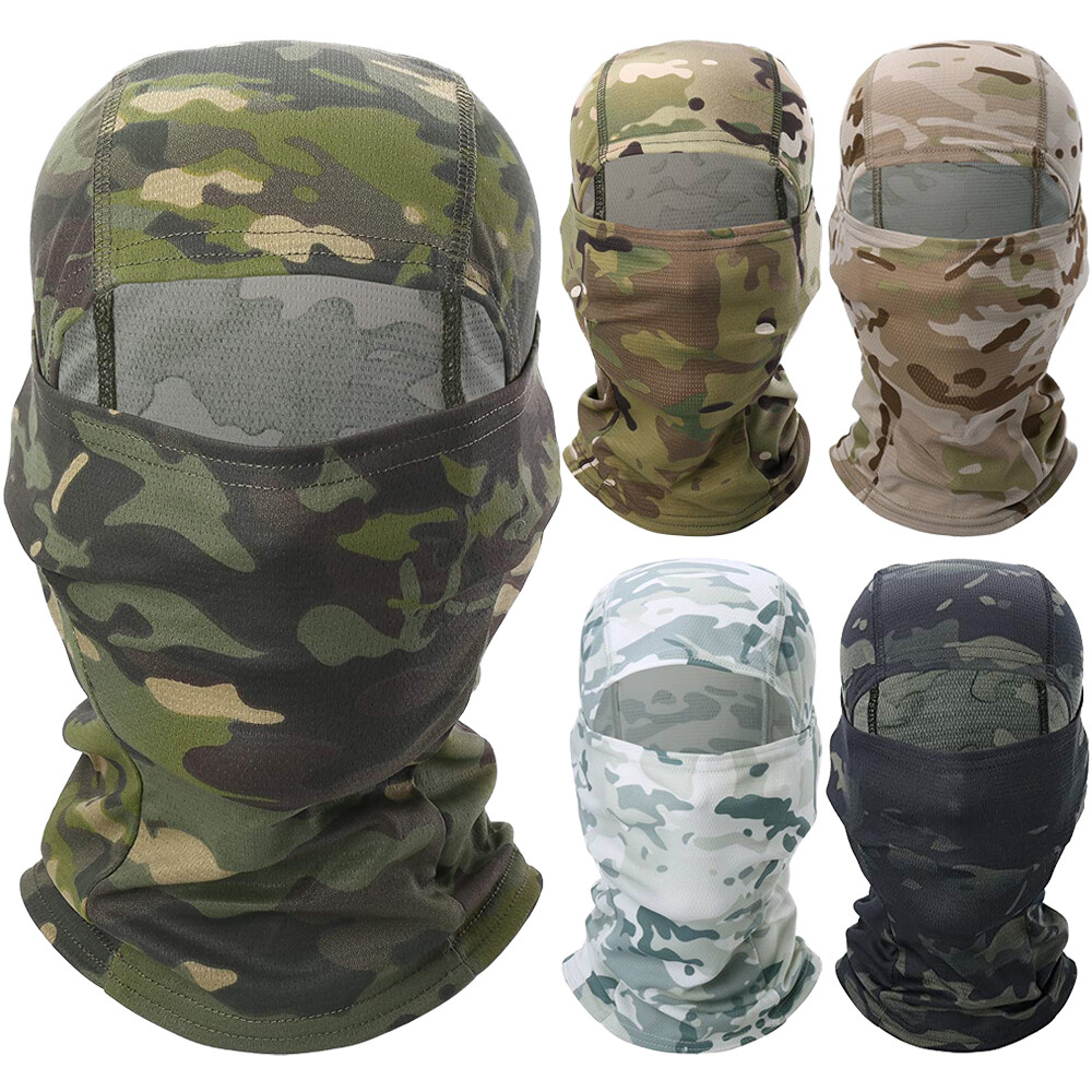 Balaclava Face Mask UV Protection Cycling Hood Tactical Full Mask for Men Women