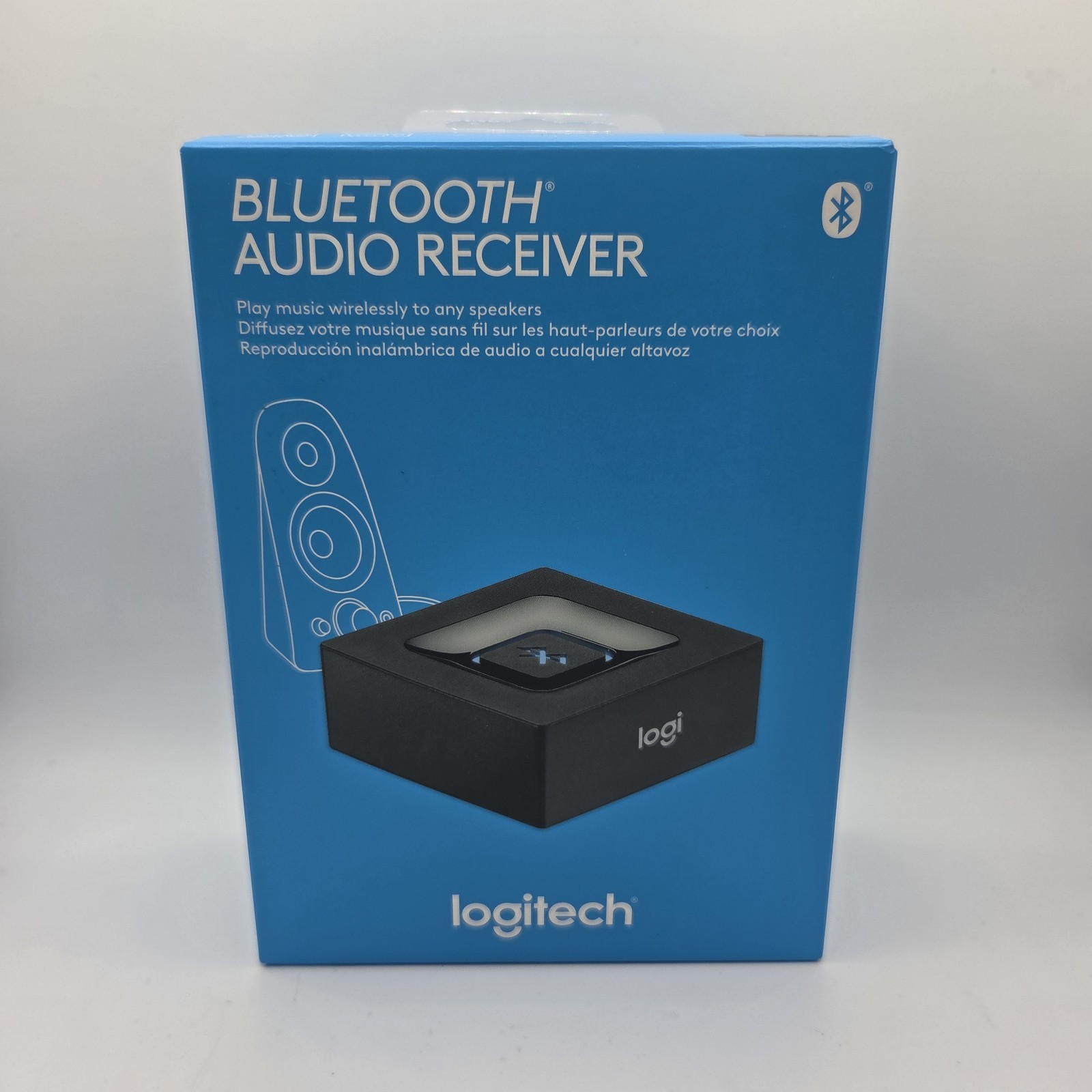 Logitech Bluetooth Audio Adapter Receiver for Wireless Streaming 980-000910