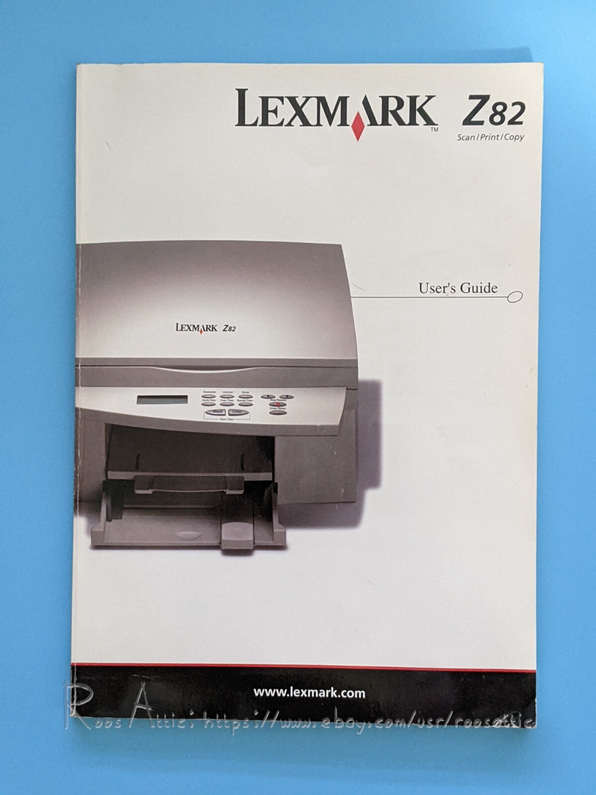 Lexmark Z82 User Guide / Manual / CD-ROM Install Software For Windows 2000