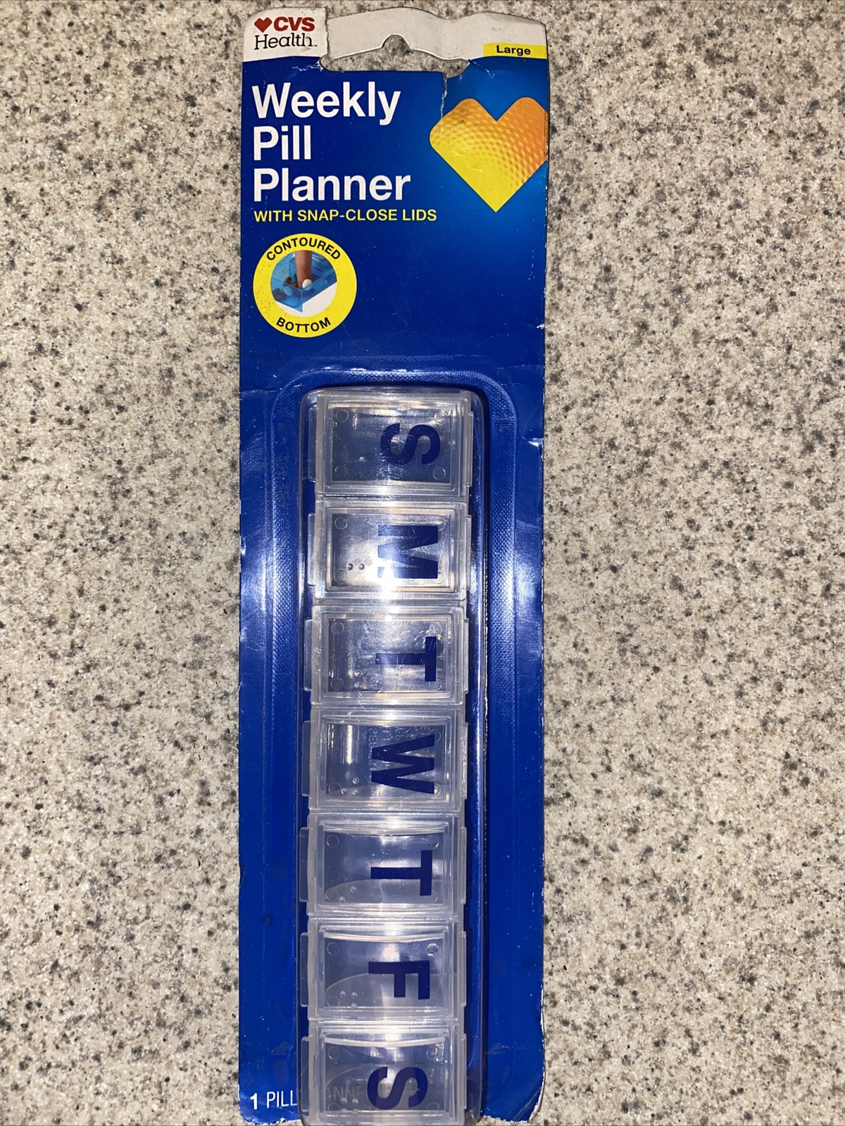 CVS Health LARGE WEEKLY PILL PLANNER