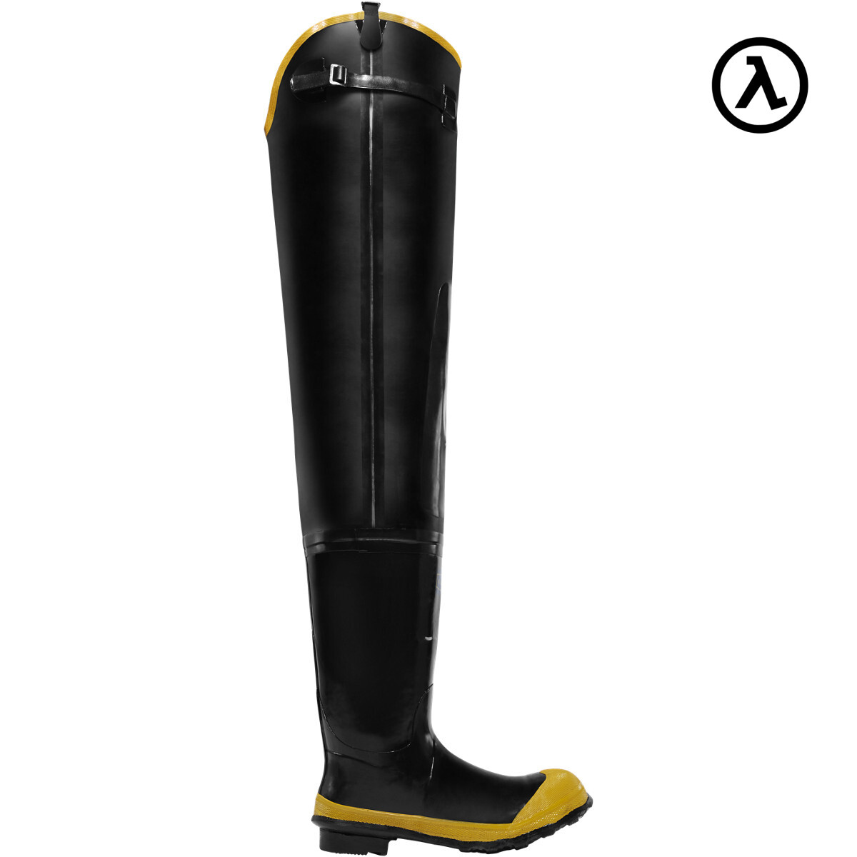 LACROSSE ECONOMY HIP 32" BLACK STEEL TOE INDUSTRIAL BOOTS 24009091 - ALL SIZES