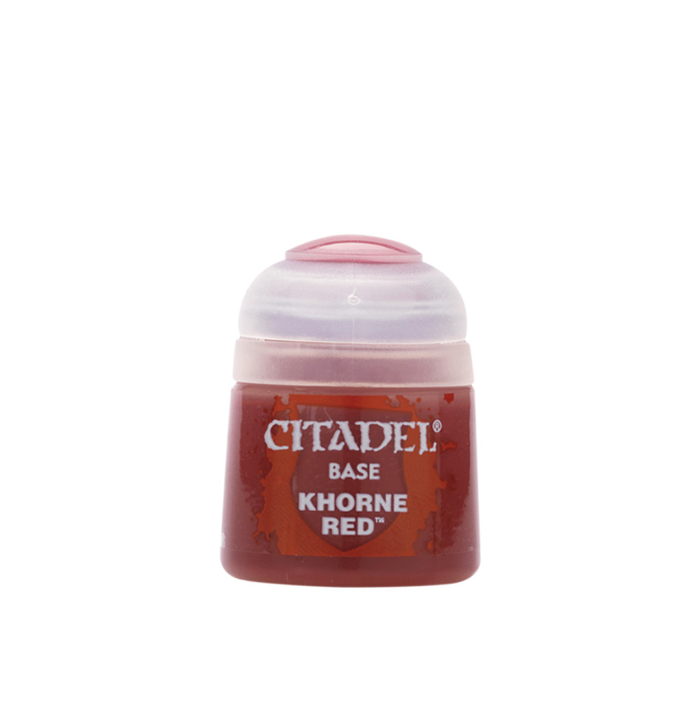Citadel Colour Paint Base: Khorne Red (12 ml)