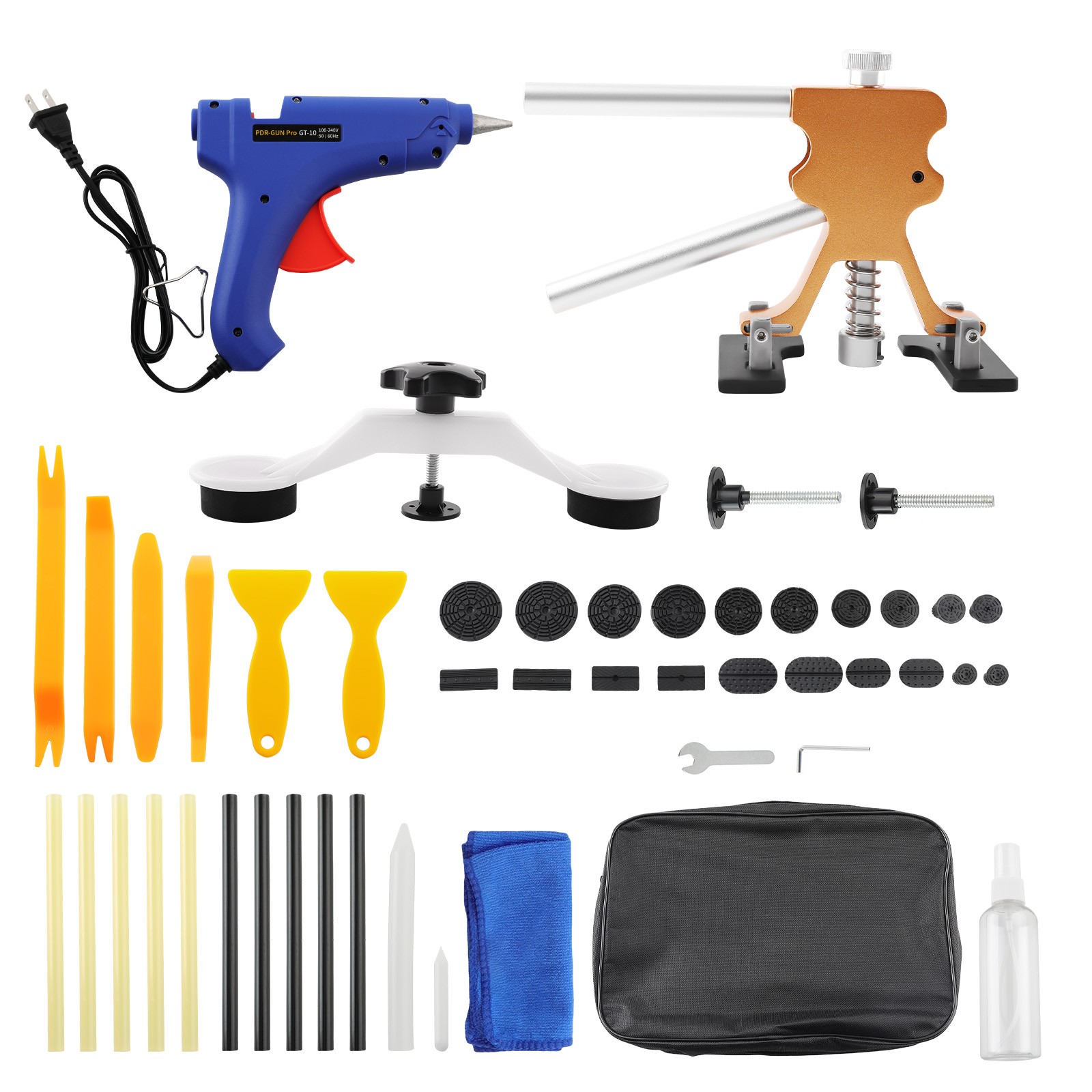 Paintless Dent Repair Tool Dent Puller Kit for Automobile Body Motorcycle