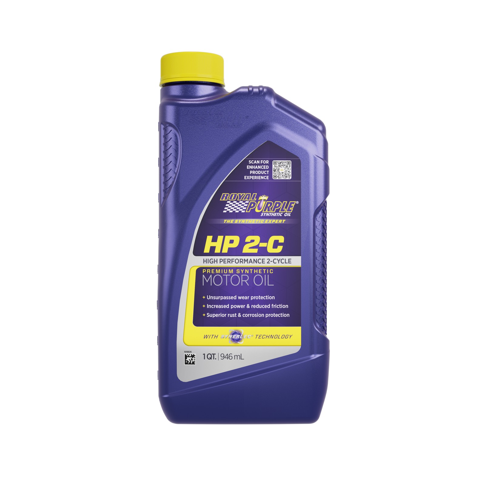 Royal Purple 2 Stroke Oil - HP-2-C - Synthetic - 1 qt - Set of 6