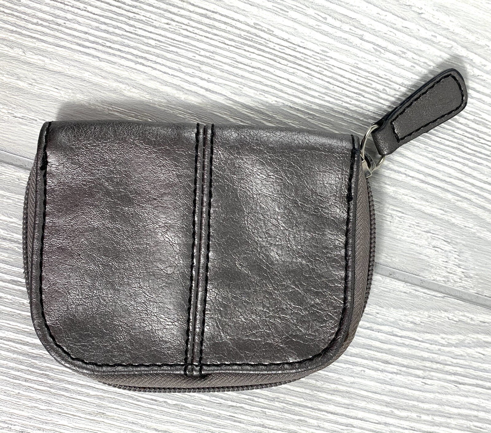 Silver Franco Sarto Coin Purse