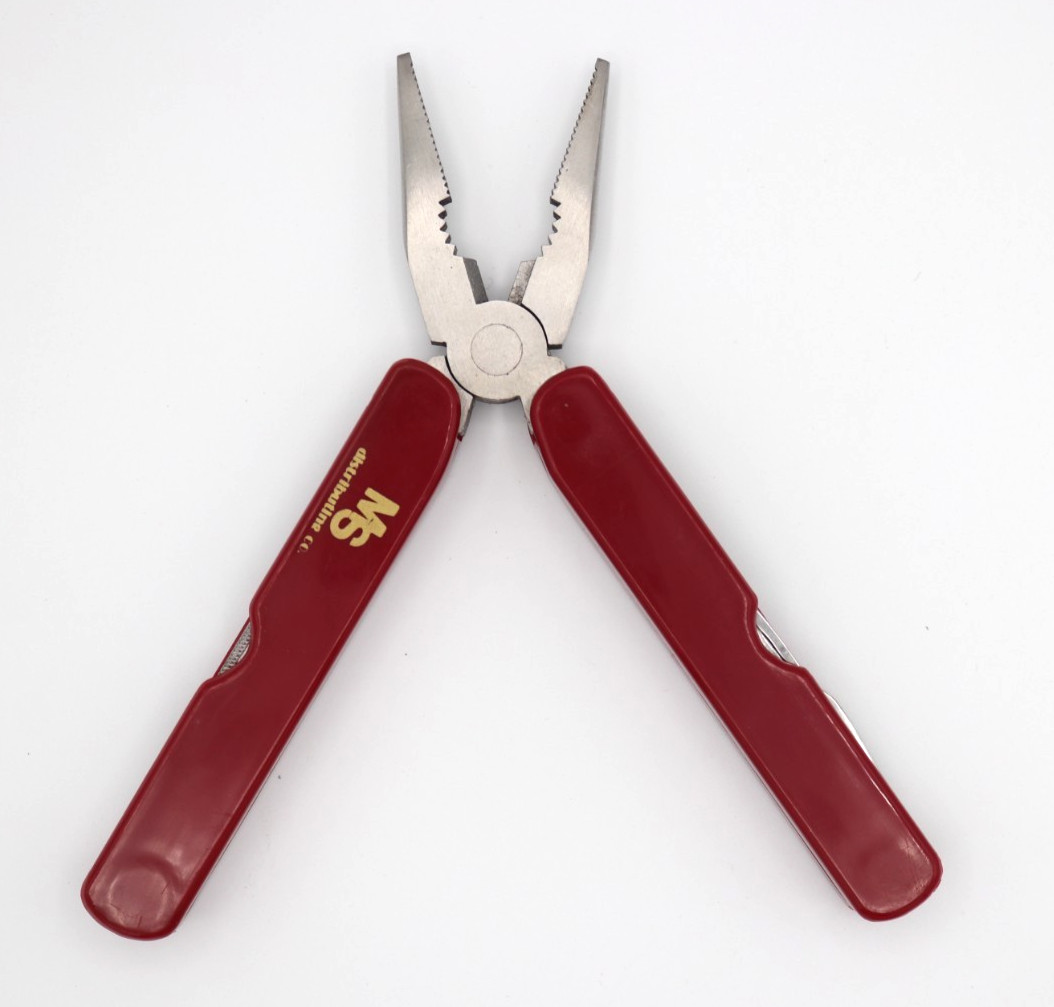 MULTITOOL - PROMO from MS Distributing - 8 Tools - Stainless Steel - with pouch