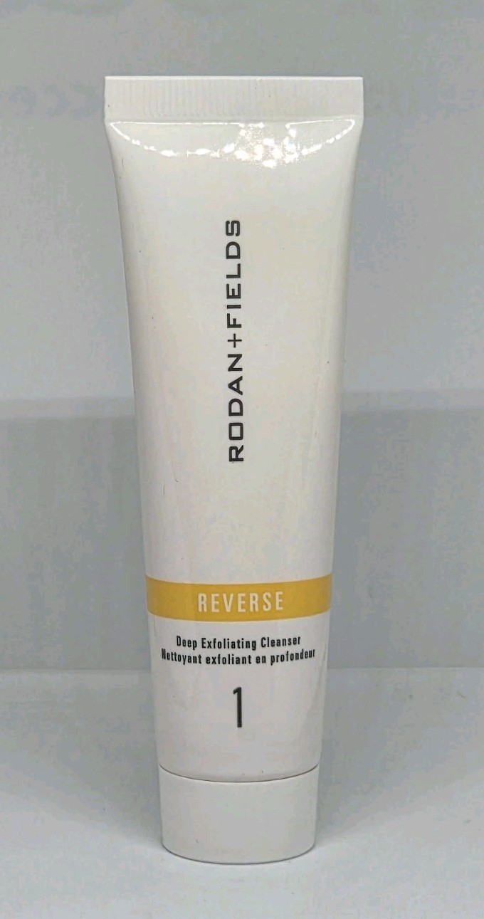 Rodan + Fields Reverse Step 1 Deep Exfoliating Cleanser Travel Size 1 fl oz New