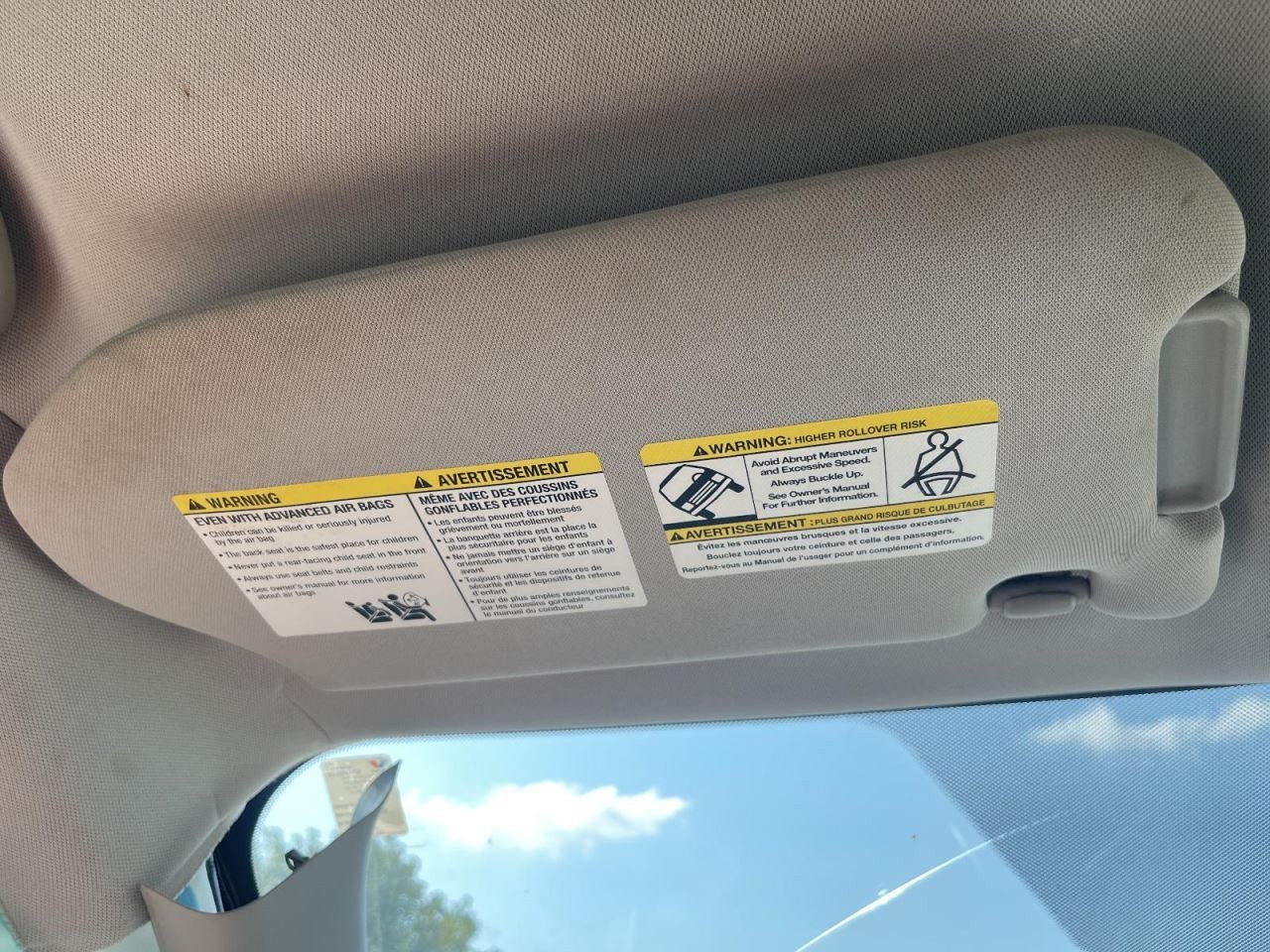 Sun Visor Left Driver  Without Illumination Fits 13-18 PATHFINDER 965334