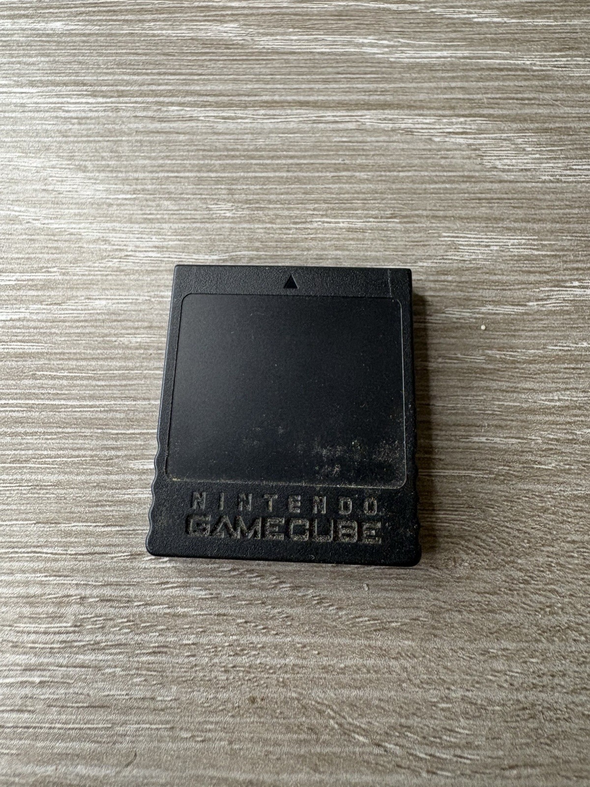 Nintendo GameCube Memory Card 251 Blocks DOL-014 Black Authentic Tested