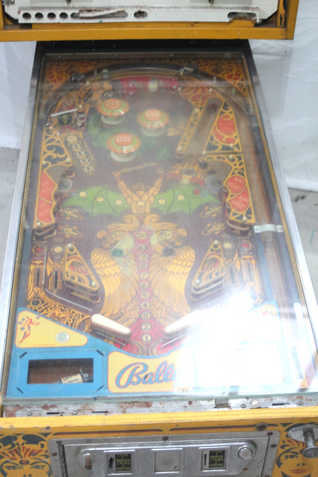 1978 BALLY LOST WORLD Pinball Machine- Restoration Project