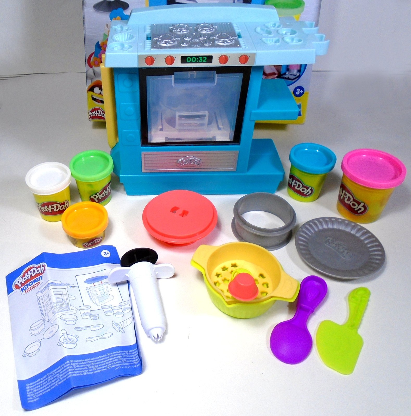 Play-Doh Kitchen Creations Rising Cake Oven Playset - Complete