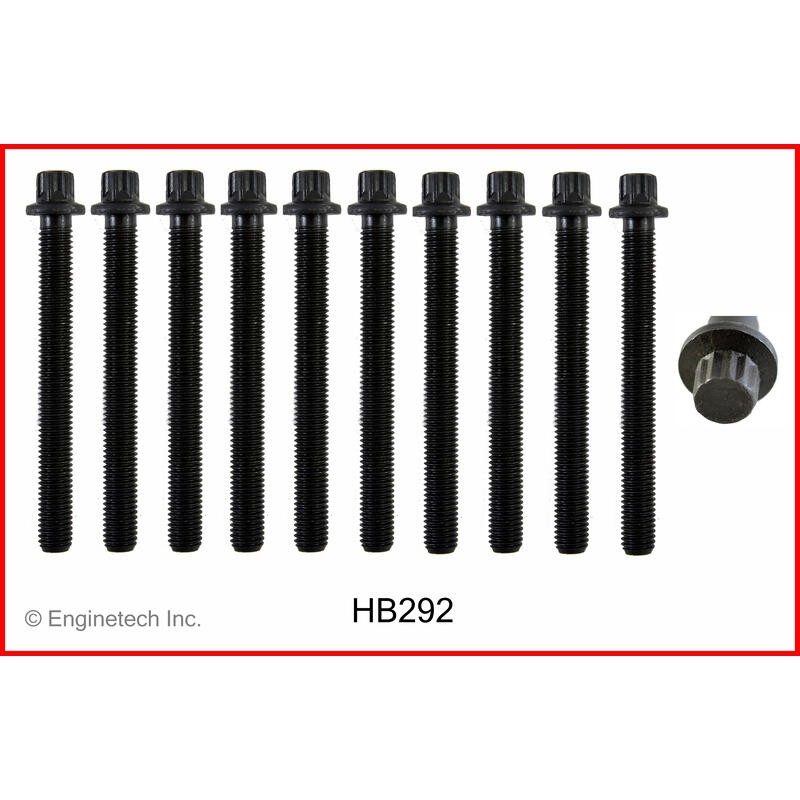 Enginetech Engine Cylinder Head Bolt Set HB292;