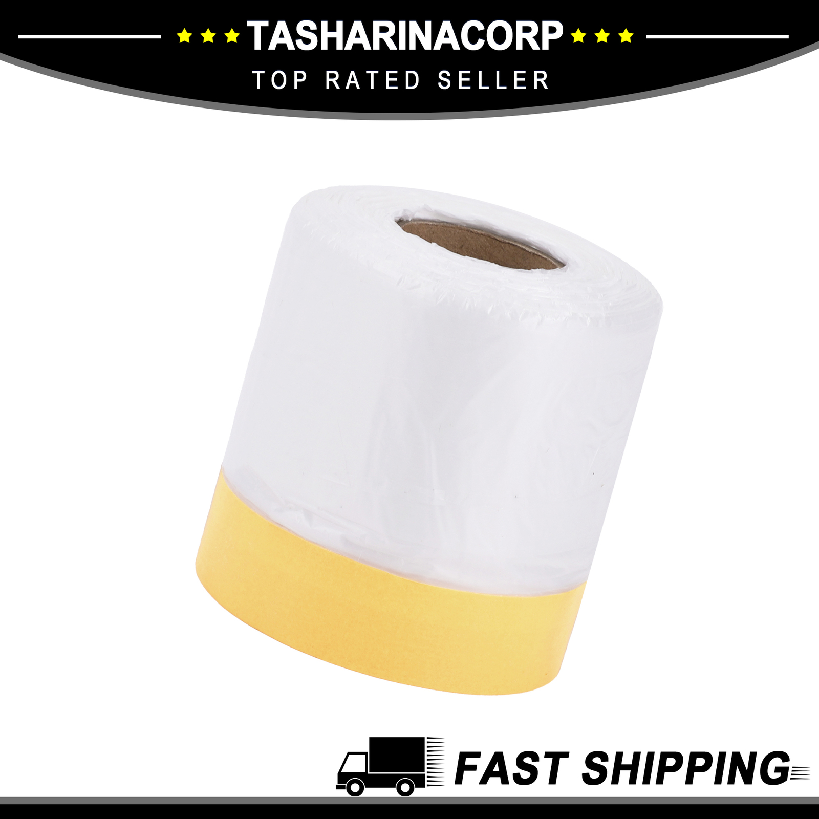 Universal Piece of 1 Masking Film 2200x30cm / 72.18ftx11.81" 1pc Plastic Cover
