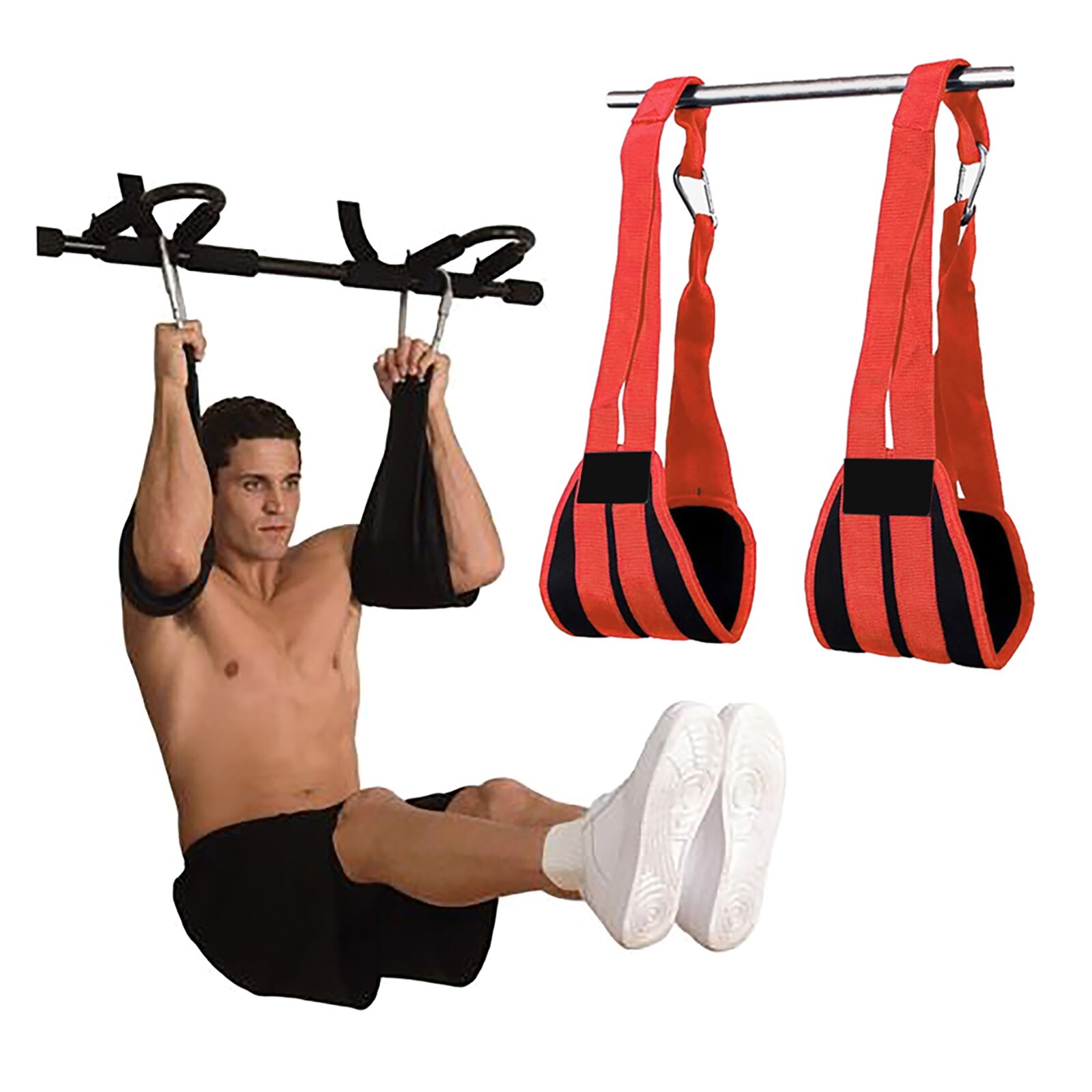 AB Straps for Pull Up Bar Pull Strap for Muscle Building Padded Arm Straps