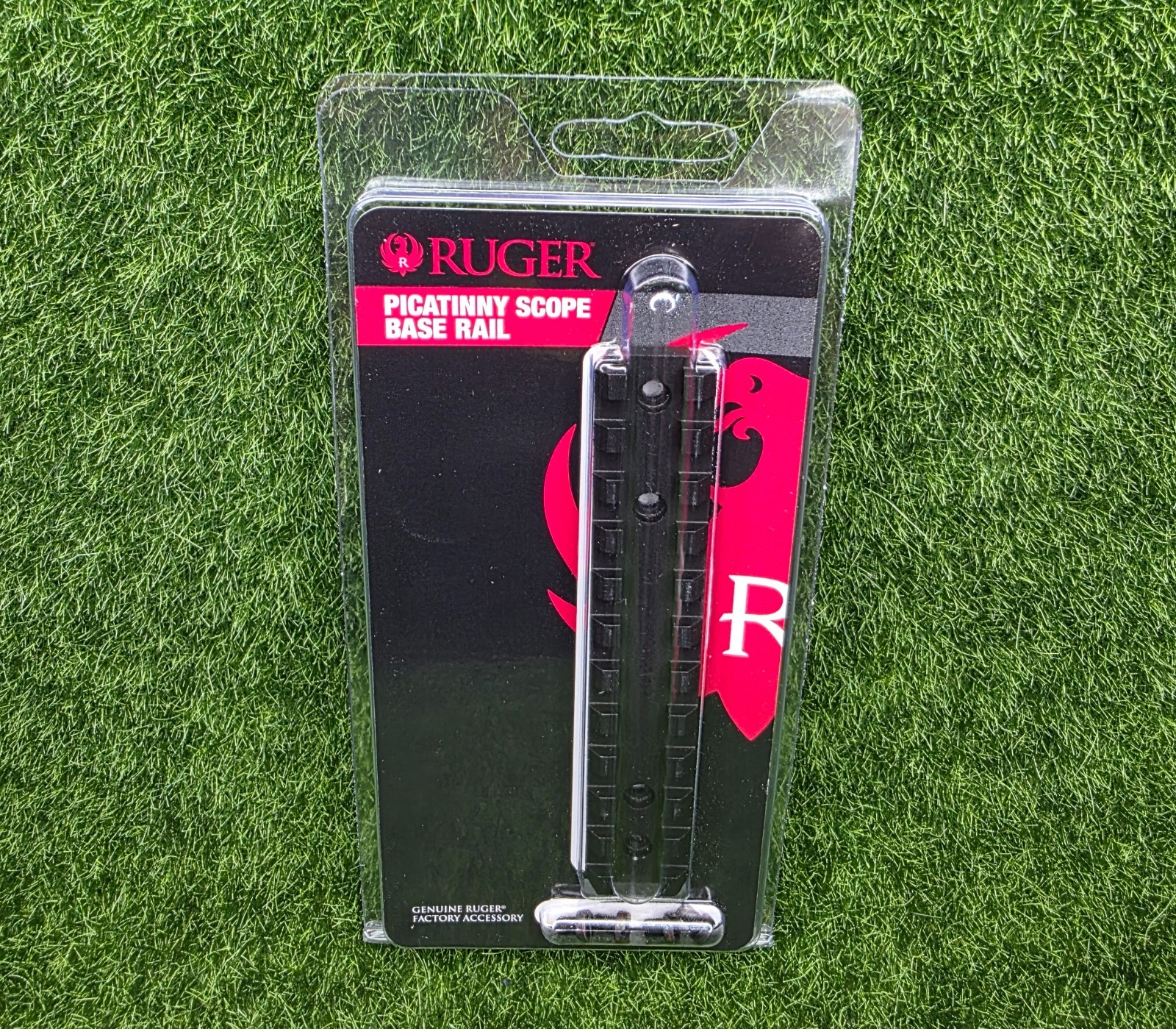 Ruger 10/22 & .22 Charger Pistol Picatinny Scope Base Rail Black Anodized #90465