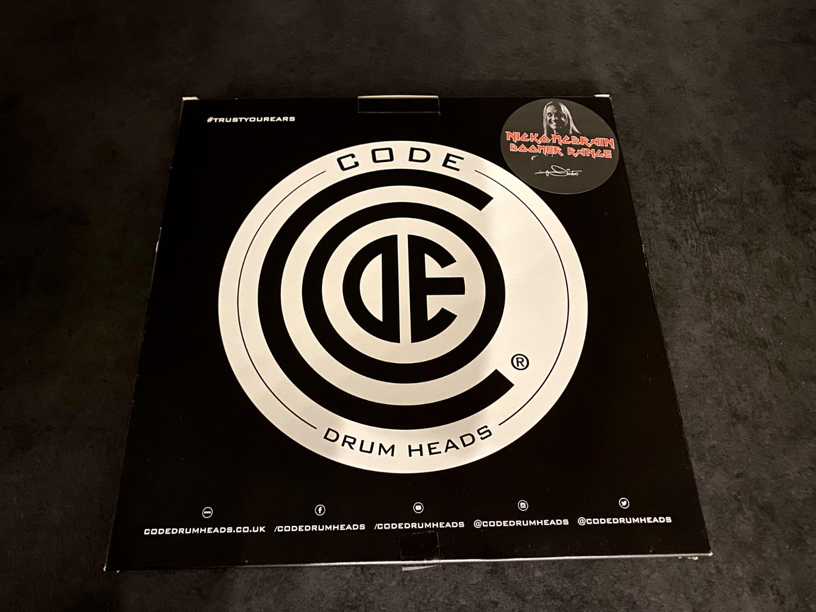CODE 14" Genetic 3 Mil Snare Side Drum Head