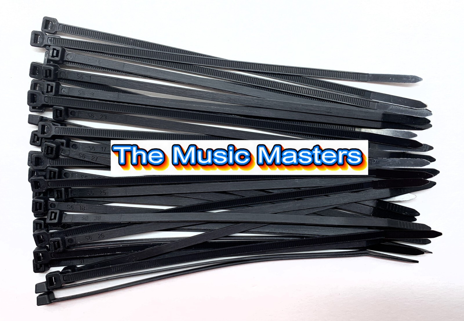 160 Pack Black 8 inch Wire Cable Ties Nylon Zip Tie Down Wraps Straps