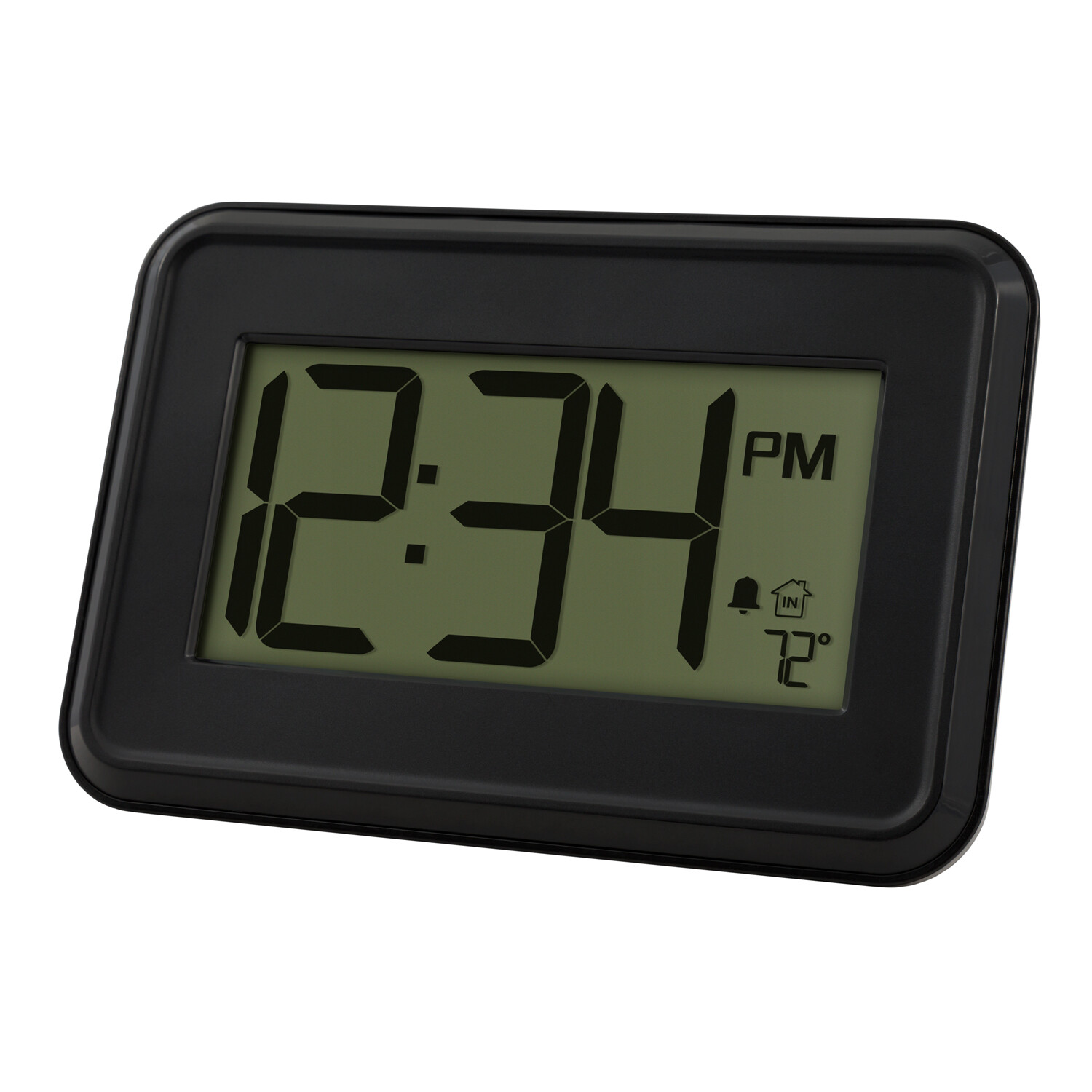 W80000 La Crosse Technology Digital Wall Clock with IN Temperature & Timer