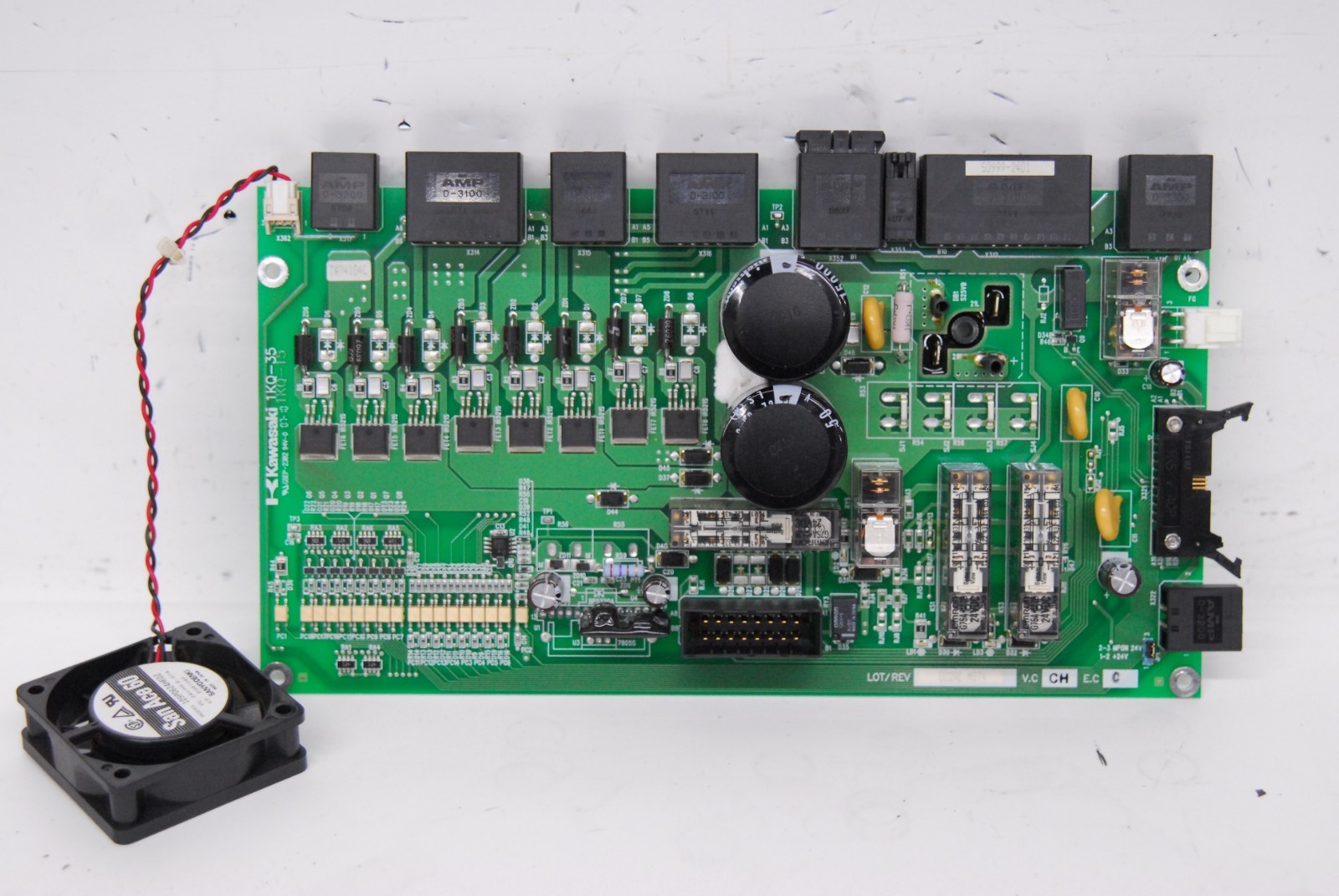 Kawasaki 1KQ-35 Servo Control Board (from D32FD001, ZZX130L B)