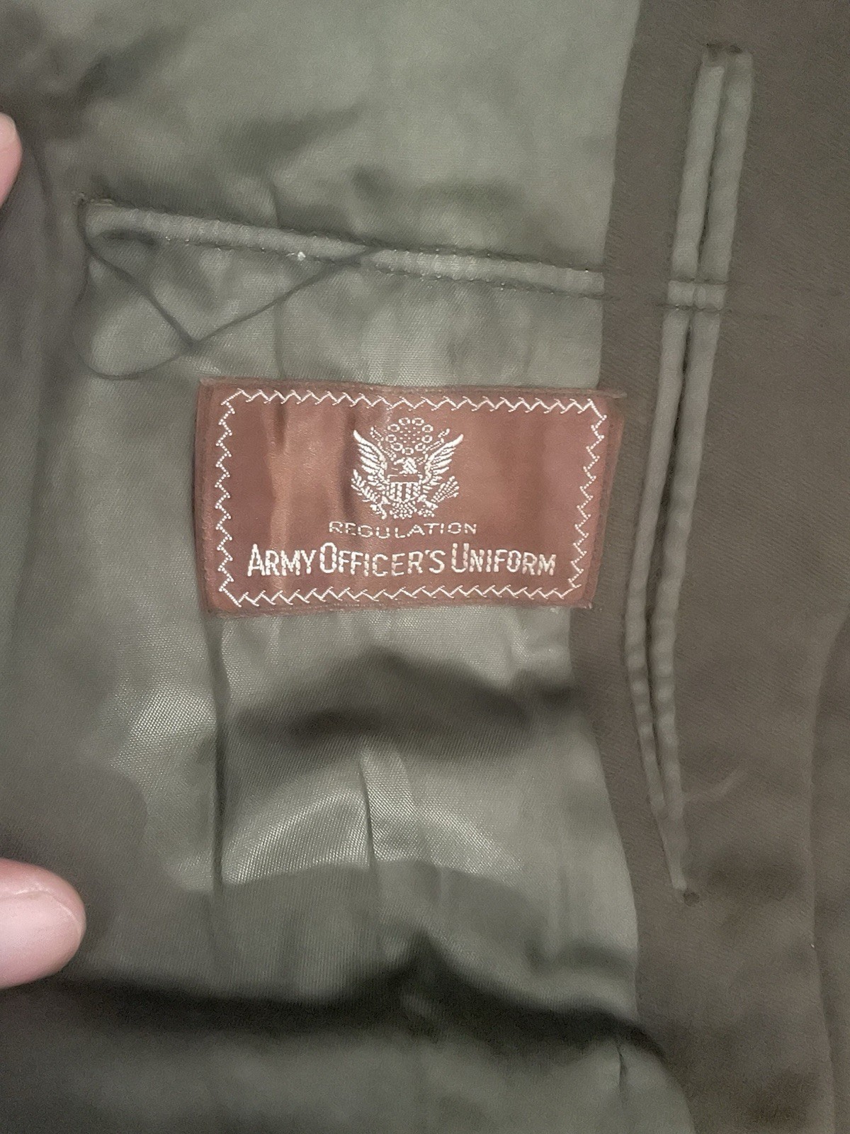 WW2 9th AAF Bullion Patch Majors Uniform With Pants