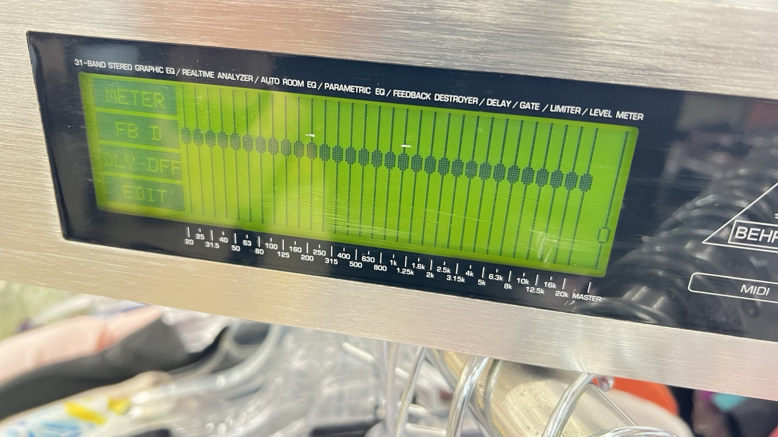Vintage Behringer UltraCurve Pro DSP8024 RTA EQ Updated Ver 1.2