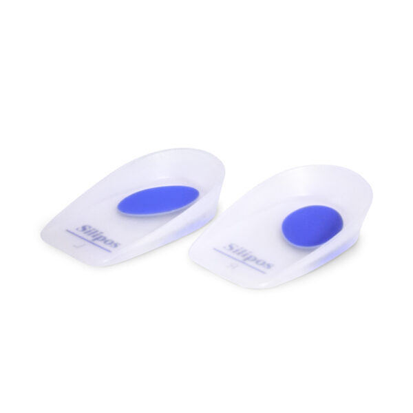 Silipos Wonder-Spur Soft Silicone Heel Cups Blue 1 pair/pkg