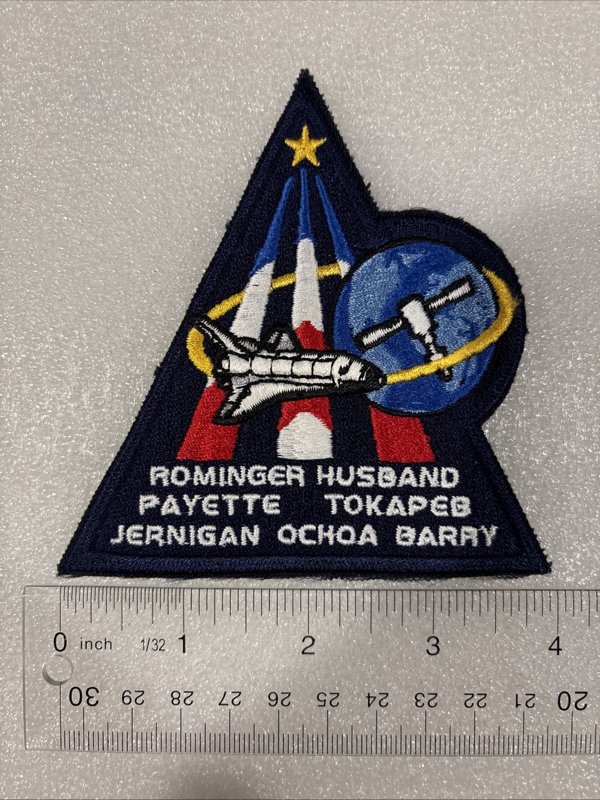 NASA STS-96 Space Shuttle Discovery mission patch