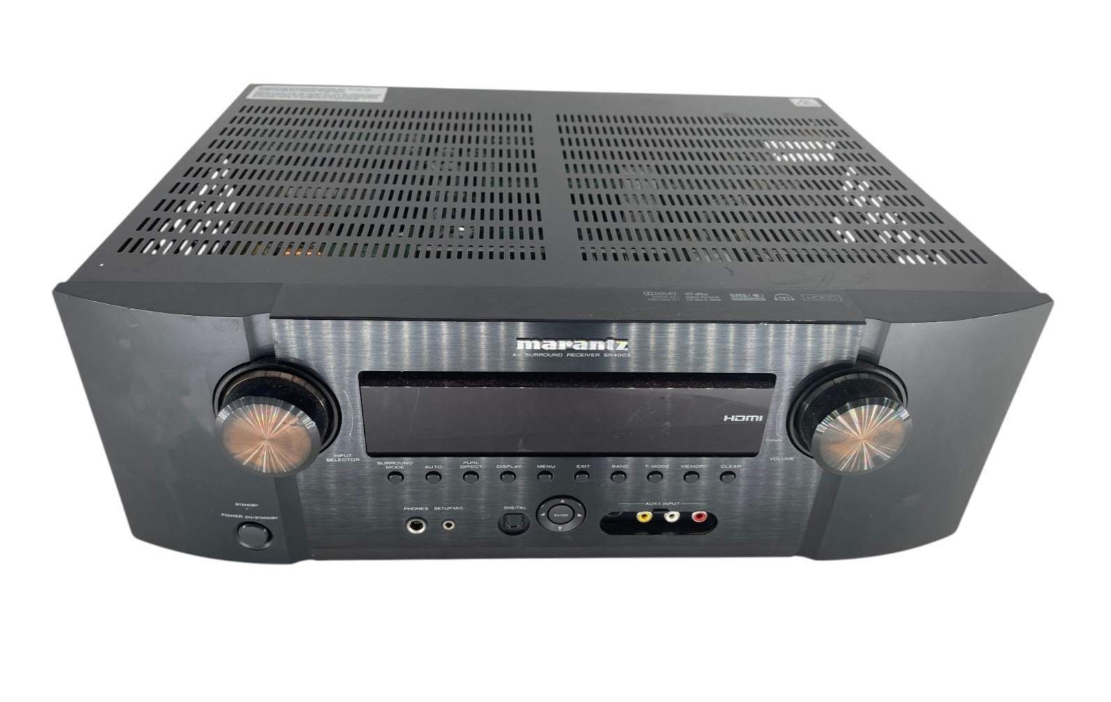 Marantz SR4003 AV Home Theater Surround Sound Receiver 7.1 Channel No Remote