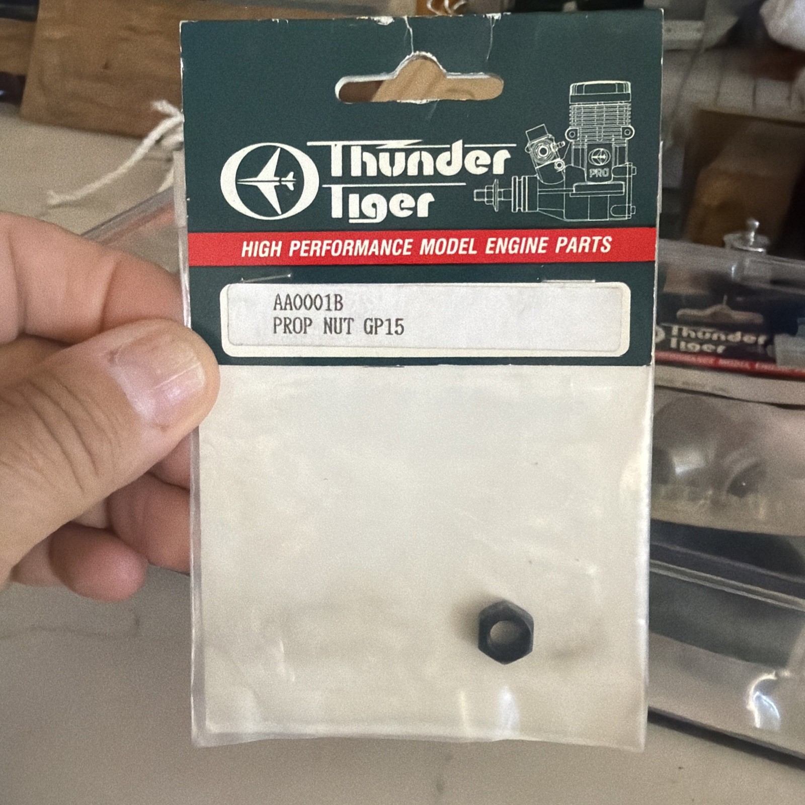 Thunder Tiger Prop Nut GP15 Part Number AA0001B