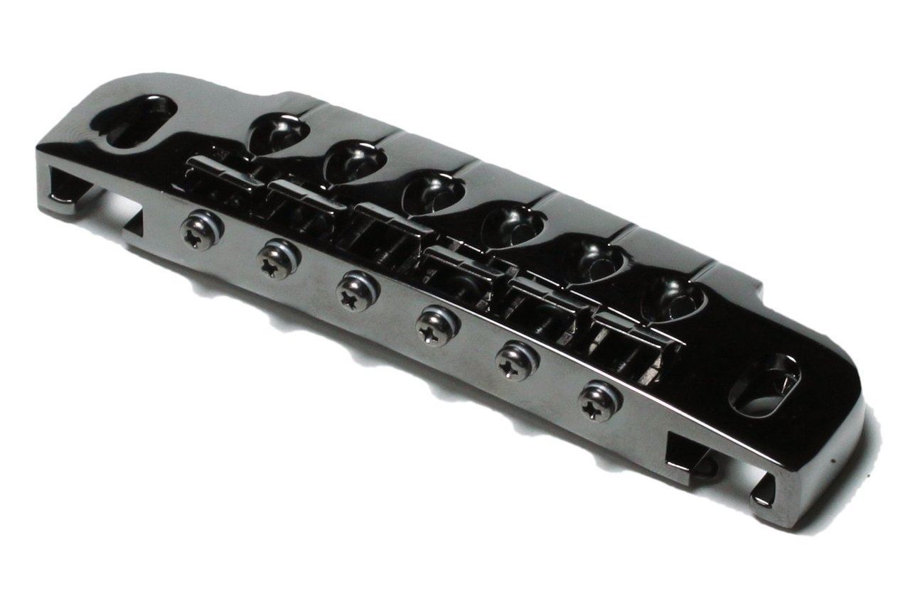 GOTOH 510UB 510 Guitar Wraparound Bridge and Tailpiece wrap around Cosmo Black