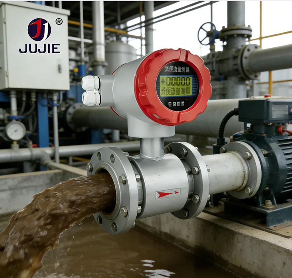 DN25 40 Magnetic Flow Meter Electromagnetic Flowmeters RS485 Corrosive Liquid  f