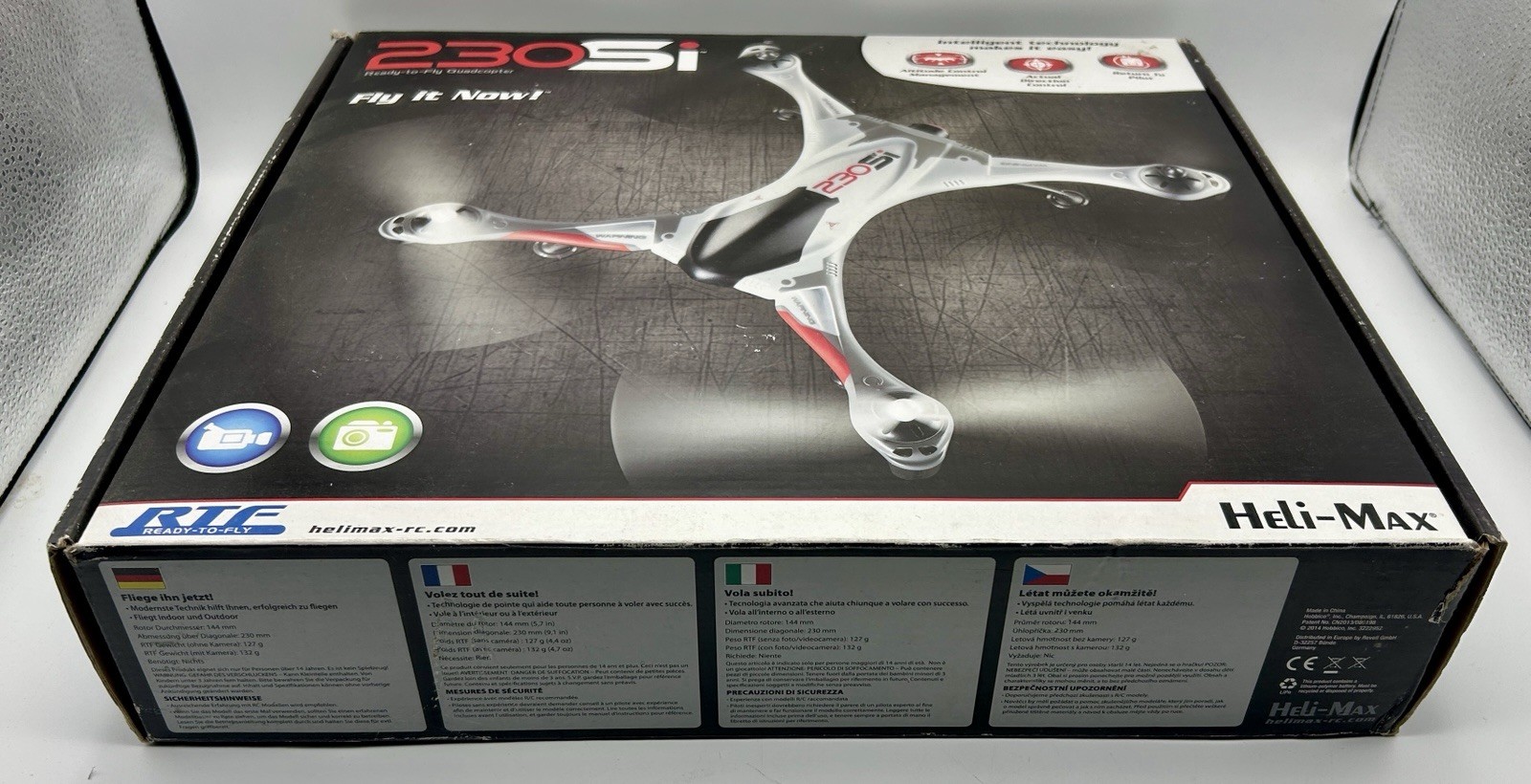 Heli-Max 230Si Ready To Fly NOS in Box