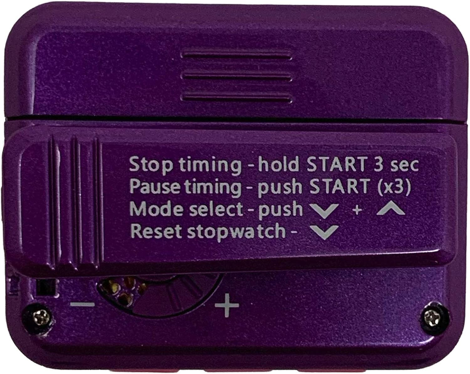 plus Interval Timer and Stopwatch (Violet/Pink)