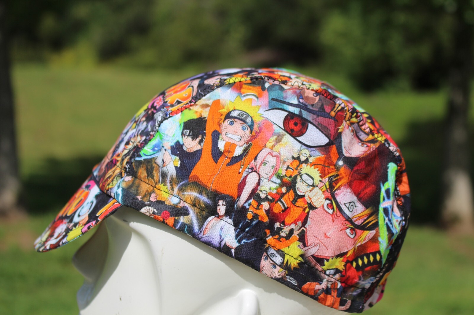 Cycling cap 100% JAPANESE ANIME handmade new